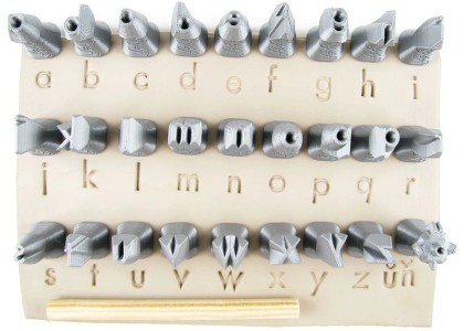 Relyef Tools: Alphabet Lowercase 10mm - Futura