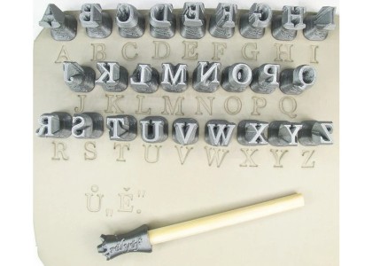 Relyef Tools: Alphabet Uppercase 10mm - Marion
