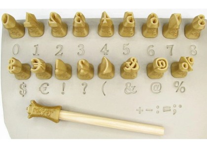 Relyef Tools: Numerals 10mm - Marion