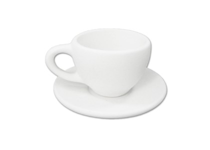 Tiny Tea Cup & Saucer-1oz: 12/cs: 1.25"x2.25"