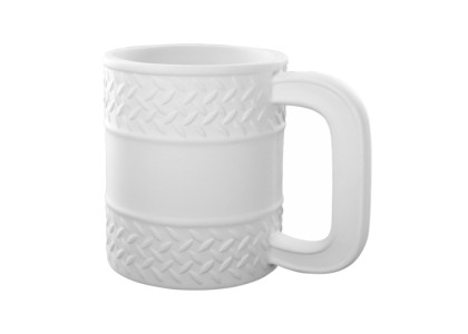 Manly Mug: 4/cs: 5.25"x3.5"x4"